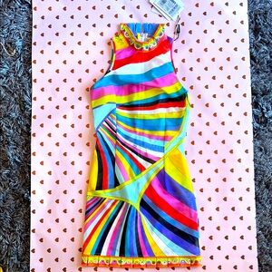 Emilio Pucci Iride-Print Mini Dress